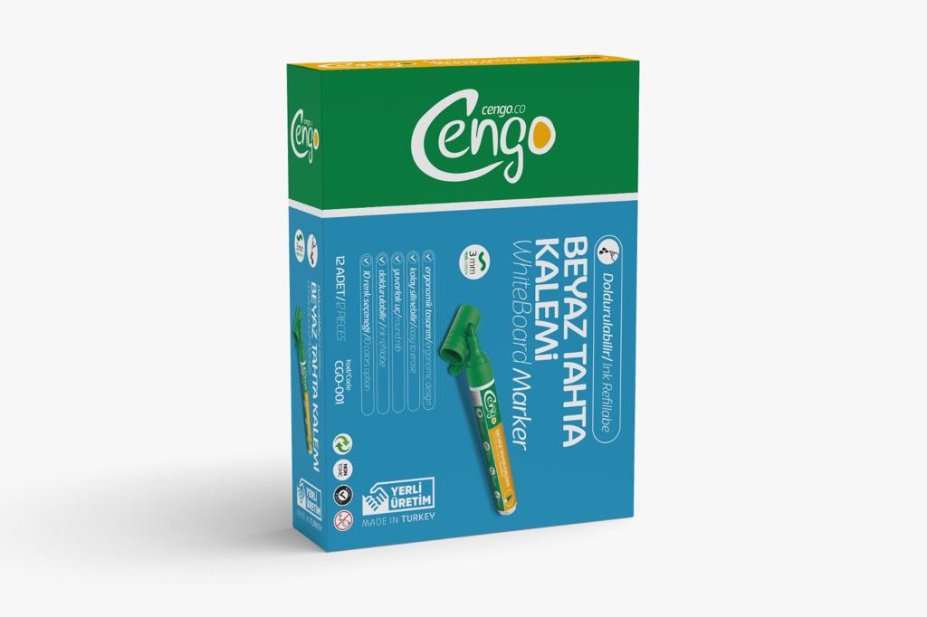 Doldurulabilir Tahta Kalemi Yeşil